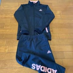adidas アディダス　女の子ジャージ上下　140 150 160のサムネイル