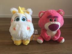 トイストーリー　ぬいぐるみ　2点　バターカップ　ロッツォ