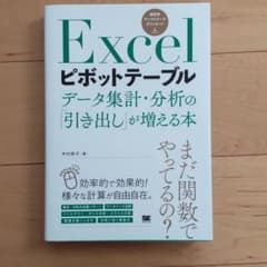 Excelピボットテーブル データ集計・分析の「引き出し」が増える本のサムネイル