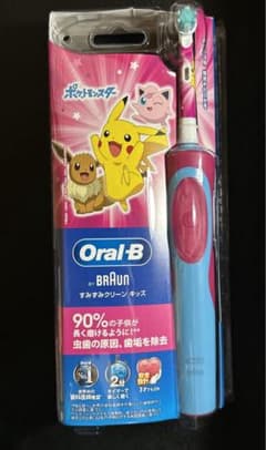 Oral−B BY BRAUN すみずみクリーン　キッズ　ポケモン　ピンクのサムネイル
