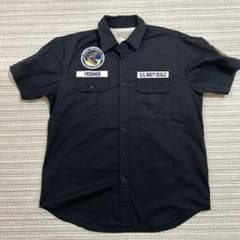 AVIREXU.S.NAVY SEALS FROGMEN半袖ワークシャツ 2XLのサムネイル