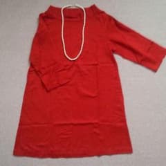 新品♡定価10584円 YARRA チュニックワンピースのサムネイル