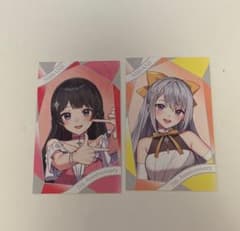 ART OF NIJISANJI グッズ 樋口楓、月ノ美兎 にじさんじ 7周年 月ノ美兎 樋口楓 - メルカリ