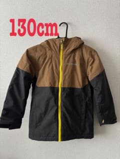 Columbia スキーウェア 130cm ブラウン/ブラック - メルカリ