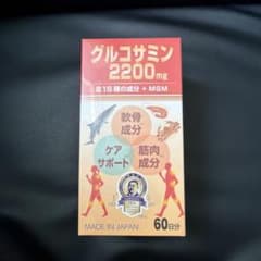 グルコサミン2200mg + MSM 60日分 - メルカリ