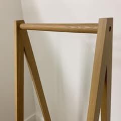 MUJI 無印良品 木製コートハンガー オーク材 ハンガーラック - メルカリ