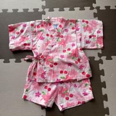 専用！！ミキハウス 女の子 甚平のサムネイル