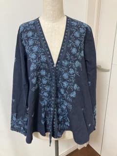 新品　タグ付き　日本製45R 45rpm ジャケット　カーディガン　羽織り　刺繍 新品 タグ付き 日本製45R 45rpm ジャケット カーディガン 羽織り 刺繍
