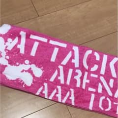 美品 AAA タオル ピンク 末吉秀太のサムネイル
