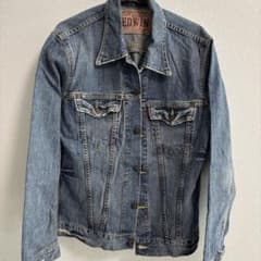ガ*ん様 EDWIN デニムジャケット　デニム　ジャケット　アウター　古着 90のサムネイル