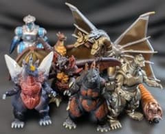 バーニングゴジラ・メカキングギドラ他 平成シリーズ（バンダイ