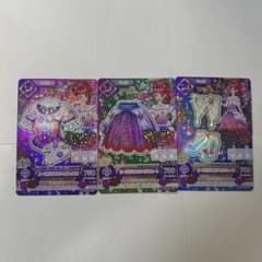アイカツ ローズガラスプリンセスコーデ 3枚セットのサムネイル