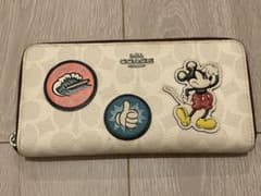 COACH 長財布 ディズニー　ミッキーマウスのサムネイル