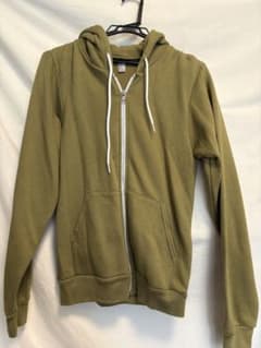 American Apparel フルジップパーカー カーキ XSのサムネイル