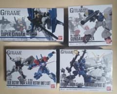 機動戦士ガンダム Gフレーム EXシリーズ 4種セット