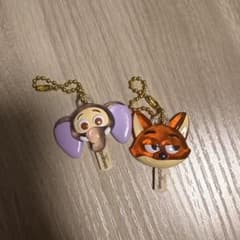 ズートピア アイスキャンディー キーホルダー 2種セットのサムネイル
