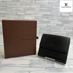 極美品 50 ルイヴィトン エピ 三つ折り財布 二つ折り財布 Wホック kt5