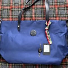 Orobianco ネイビー トートバッグ GIALLO 48x30x18cm - メルカリ