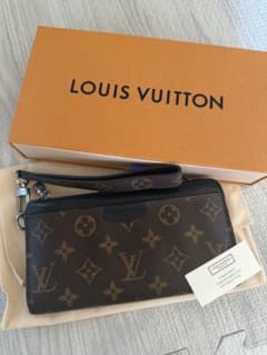 LOUIS VUITTON モノグラム 長財布 ストラップ付のサムネイル