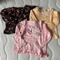 Shirley Temple 長袖カットソー 3点セット 100cmのサムネイル