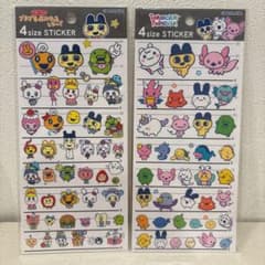 たまごっち 4サイズステッカー 2枚セットのサムネイル