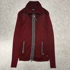 2000s MORGAN HOMME Zip-Up Rib Knitのサムネイル