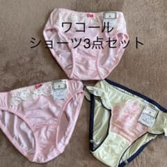 専用【新品】ワコール　ショーツ　3点セット　サニタリーショーツありのサムネイル