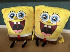 ナムコ限定　スポンジ・ボブ ウルトラジャンボぬいぐるみ　２個セット