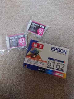 EPSON 純正インク 未開封 61 62 マゼンダのサムネイル