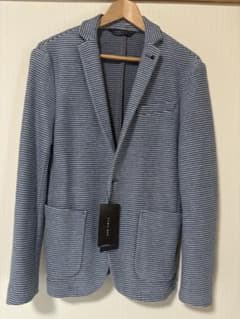 ZARA 【新品】テーラードジャケット　ブルーのサムネイル
