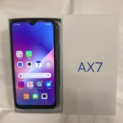 OPPO.  AX7.   素早い顔認証、のサムネイル