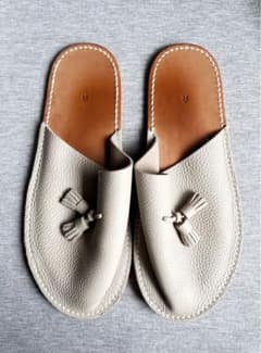 Hender Scheme Leather slipper レザースリッパ M - メルカリ