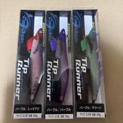 クレイジーオーシャン　ティップランナー　 3.5号 30g 3色セット　エギングのサムネイル