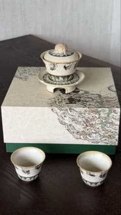 中国茶器　台湾茶器　台湾　万仟堂　敦煌 飛天 陶器 茶器セット 中国茶器 台湾茶器 台湾 万仟堂 敦煌 飛天 陶器 茶器セット - メルカリ