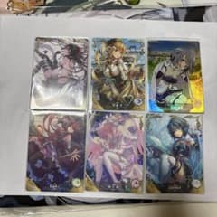 アニメキャラクター トレーディングカード 6枚セット - メルカリ