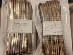 Hawaiian Cord ゴールドブラウン 5mm 30m 2個セットのサムネイル