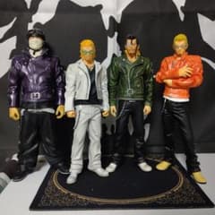 4体セット】六代目武装戦線 鉄生 清広 戸川 難波 クローズフィギュア