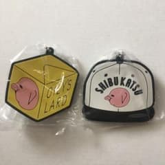 돈까스 DJ 아게 타로 SHIBUKATSU 고무 열쇠 고리