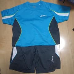 asics 陸上用シャツ 上下セット Sサイズのサムネイル