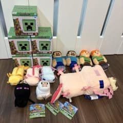 マイクラ　クリーパー貯金箱　ぬいぐるみ　ぬいぐるみリュック　Minecraft