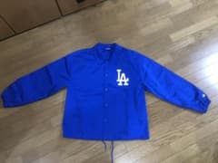 LA Dodgers ロサンゼルス　ドジャース　コーチジャケット　サイズLのサムネイル