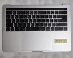 動作確認済】MacBook Pro A1989 JISキーボード 下半身部 - メルカリ
