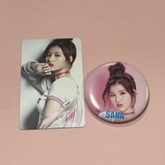 twice サナ　トレカ缶バッジセットのサムネイル