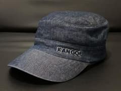 カンゴール KANGOL デニムアーミーキャップ DENIM ARMY CAP