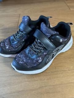 瞬足　19センチ　ラメブラック