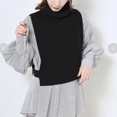 SNIDEL ニットベストセットブラウスのサムネイル