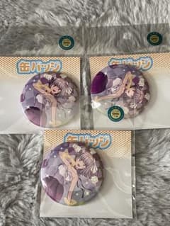 新条アカネ グリッドマンユニバース eeoくじ 花の妖精 缶バッジ 3点 
