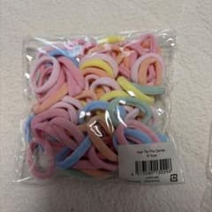Hair Tie Pile Series M Size ヘアゴム パステルカラー