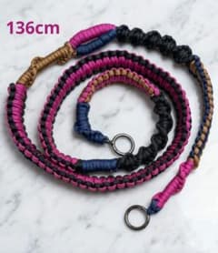 【お買い得】ハンドメイド スマホショルダーストラップ ベリー×ネイビーのサムネイル