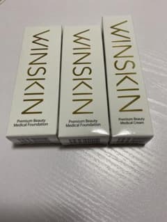 新品未開封】 ウィンスキン ファンデーション2個&薬用クリーム1個